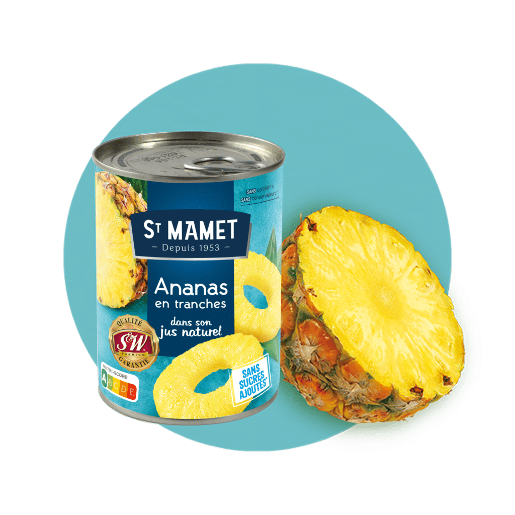 Ananas En Tranches St Mamet