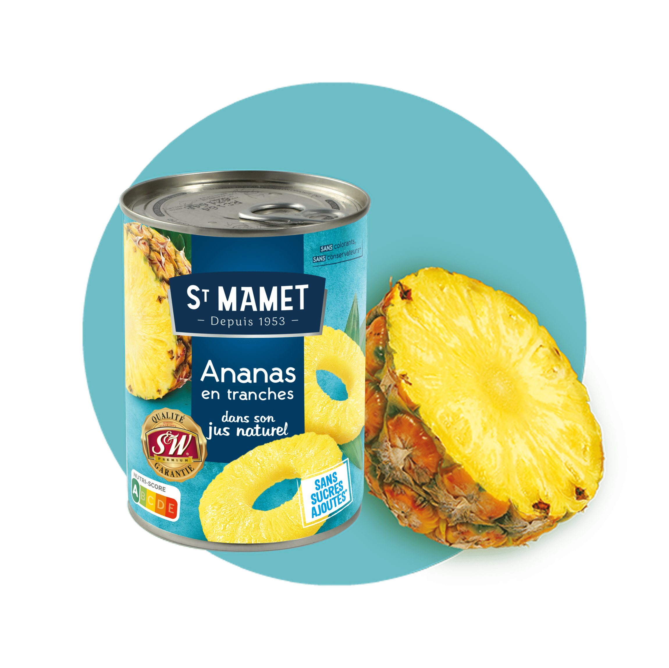Ananas en tranches ~ St Mamet